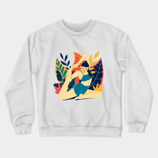 Morning yoga Crewneck Sweatshirt